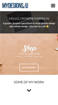 Mobile Screenshot of mydesigns4u.com